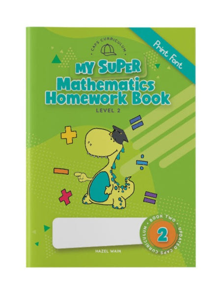 My Super Mathematics Homework Book 2 - Level 2 (Print)