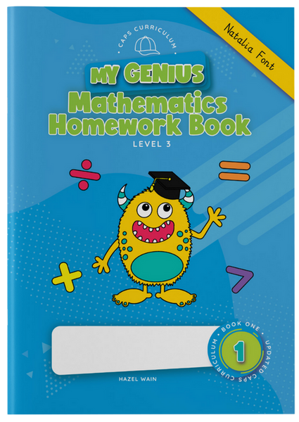 My Genius Mathematics Homework Book 1 - Level 3 (Natalia)
