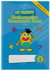 My Genius Mathematics Homework Book 1 - Level 3 (Natalia)