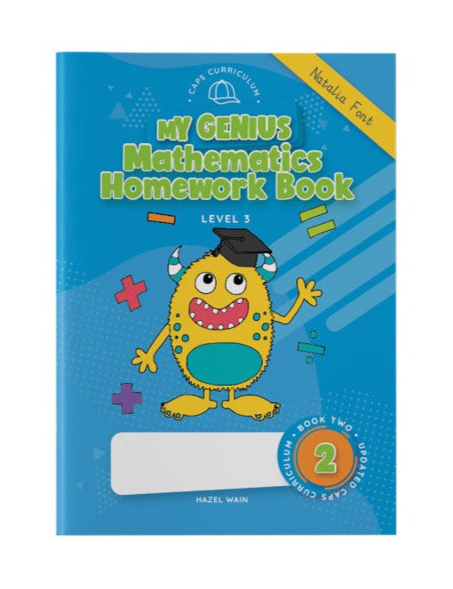 My Genius Mathematics Homework Book 2 - Level 3 (Natalia) – Blue Bird ...