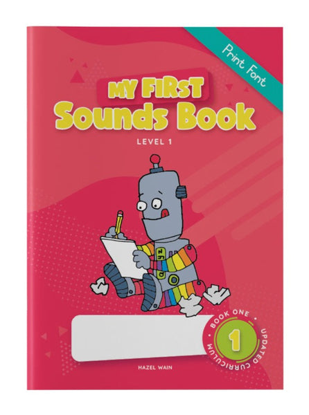 My First Sounds Book 1 - Level 1 (Print) – Blue Bird Learning Books